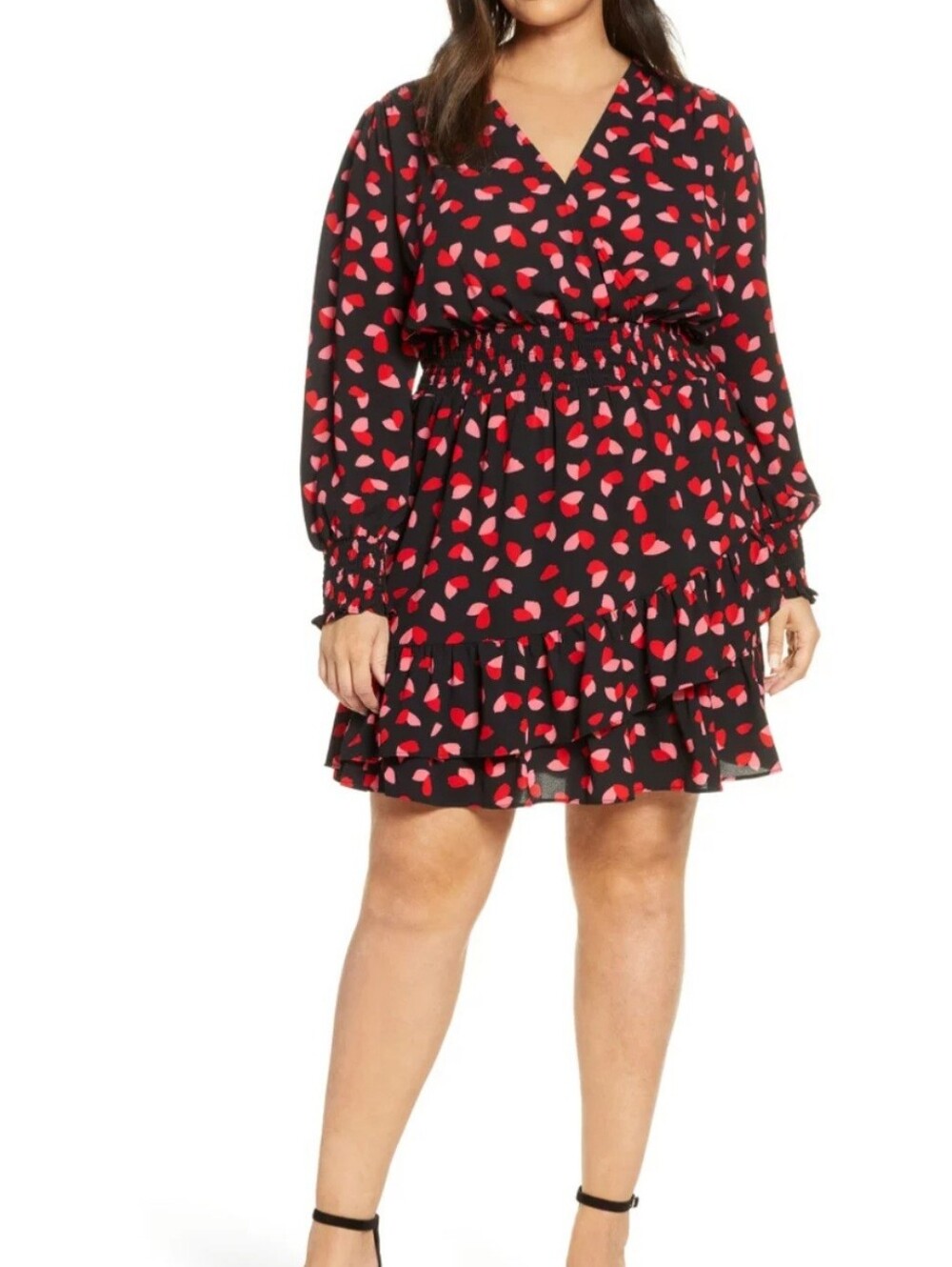 MICHAEL Michael Kors long-sleeve Dress With Pink Petal Print